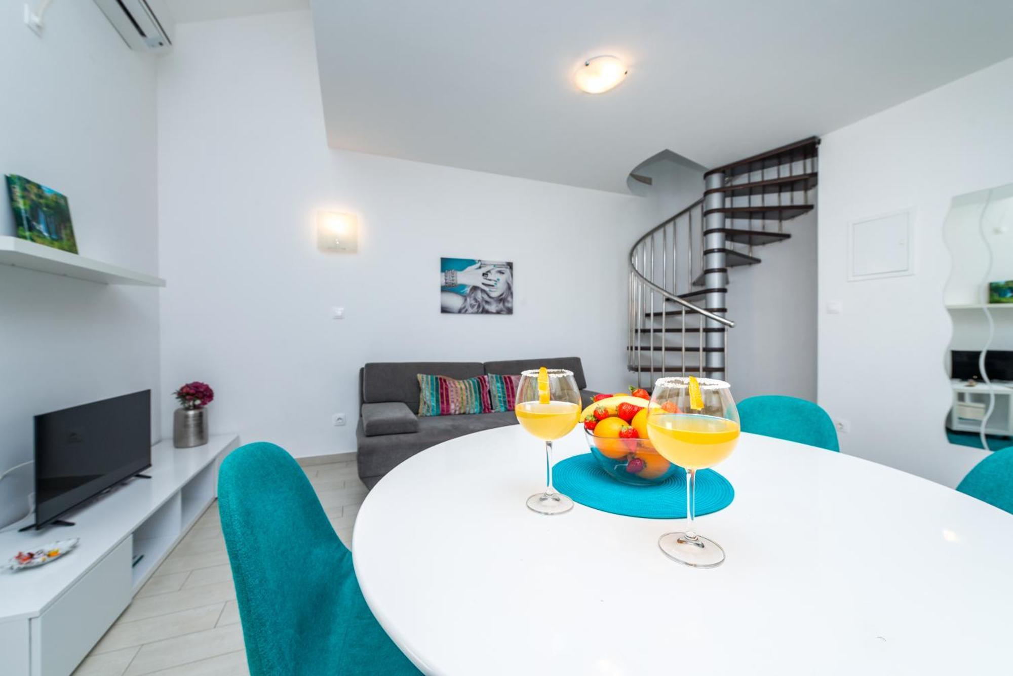 Apartments Du Lux Mokosica Bagian luar foto